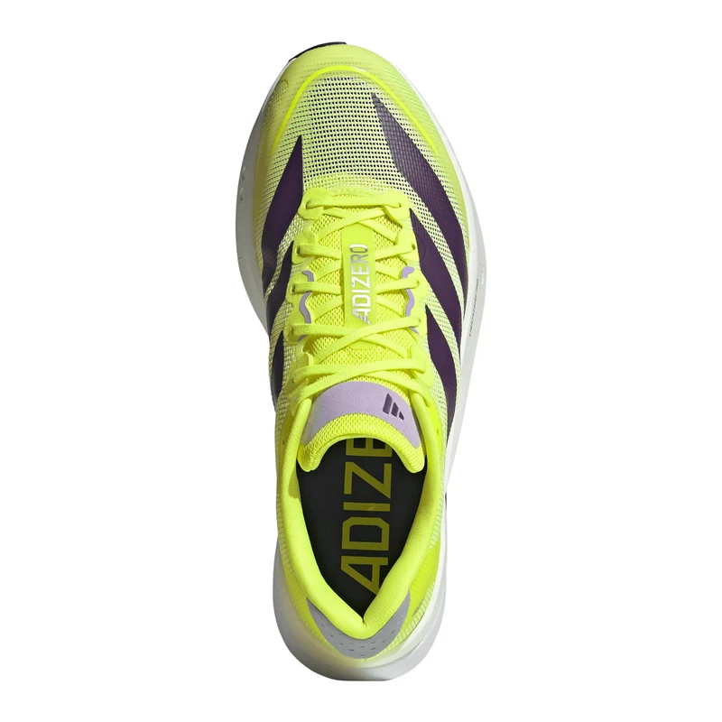 adizero Boston 13 Chaussure de compétition Hommes - jaune, lilas