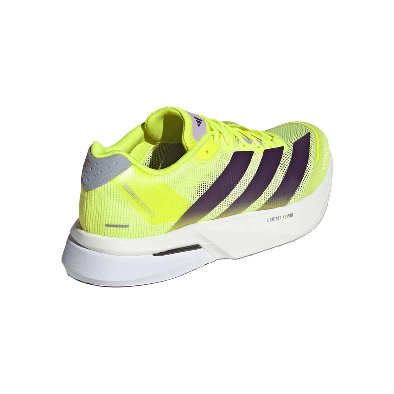 adizero Boston 13 Chaussure de compétition Hommes - jaune, lilas