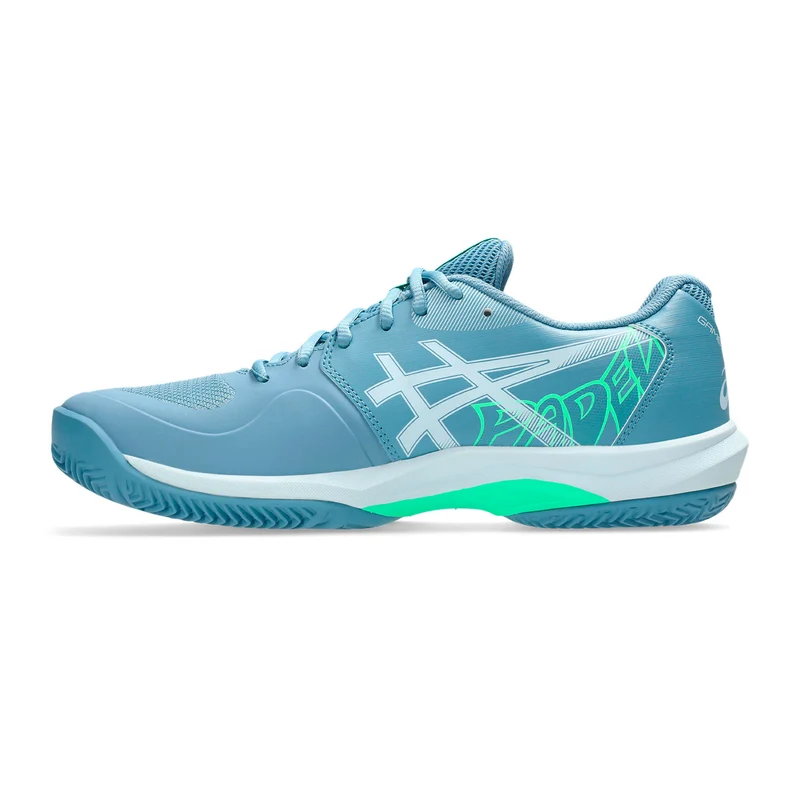 Game FF Chaussures padel Hommes - bleu gris, vert fluo