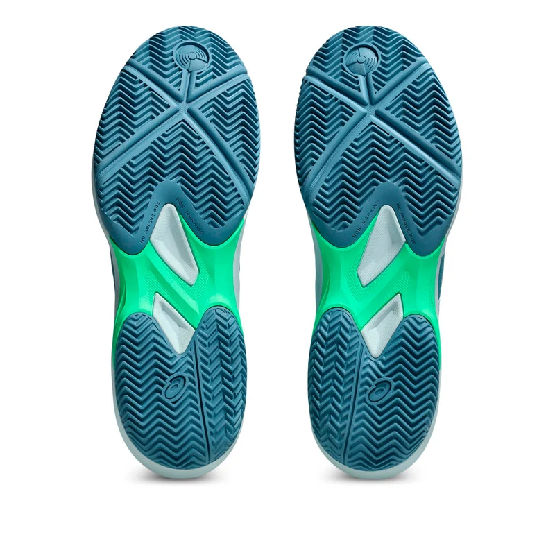 Game FF Chaussures padel Hommes - bleu gris, vert fluo