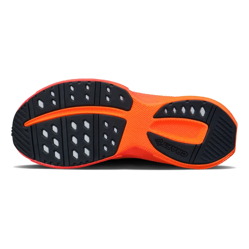 Endurance 3 Chaussure de running sans stabilisateurs Hommes - orange, noir