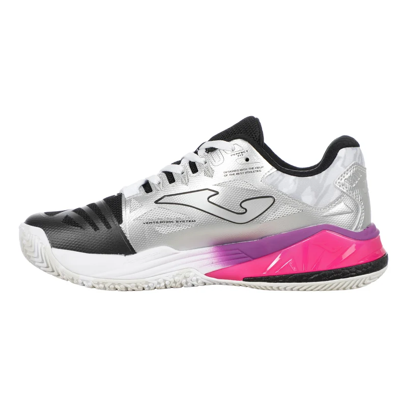 Spin Chaussures padel Femmes - argent, noir