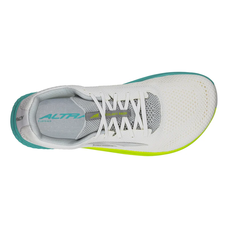 Escalante Racer 2 Chaussure de running sans stabilisateurs Hommes-blanc, jaune lemon