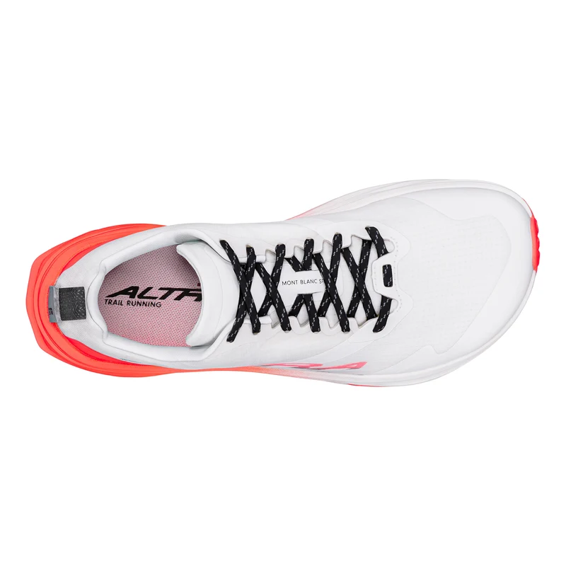 Mont Blanc Speed Chaussure trail Hommes - blanc, rouge