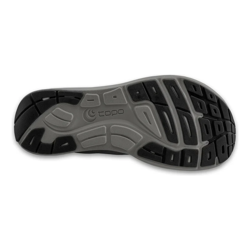 ST-6 Chaussure de running sans stabilisateurs Hommes - noir, gris