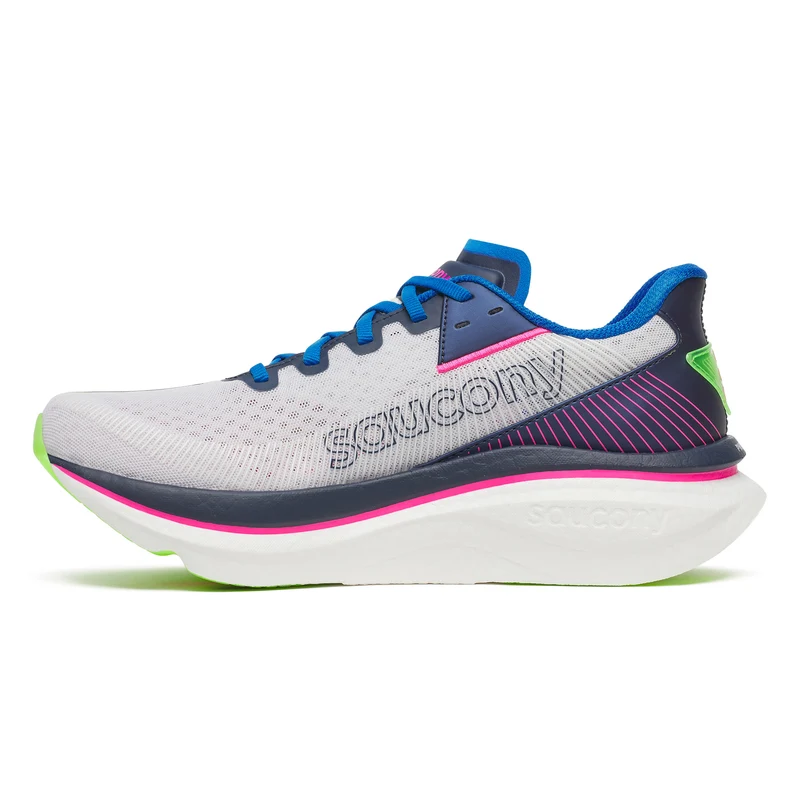 Endorphin Azura Chaussure de running sans stabilisateurs Hommes-blanc, bleu