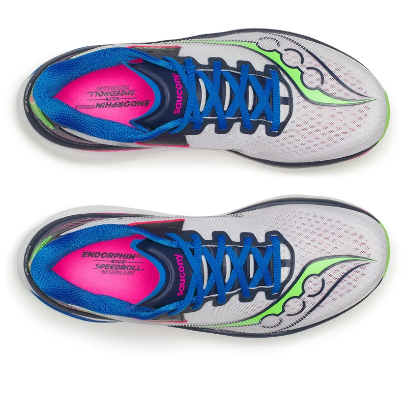 Endorphin Azura Chaussure de running sans stabilisateurs Hommes-blanc, bleu