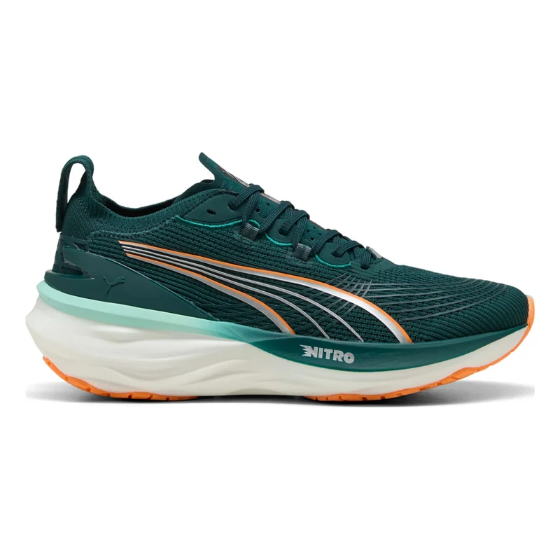 ForeverRun Nitro 2 Chaussure de running avec stabilisateurs Hommes - vert, orange