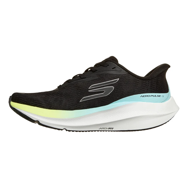 SKX Aero Pulse Slip-In Chaussure de running sans stabilisateurs Femmes - noir, jaune