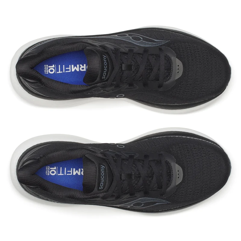 Triumph 23 Chaussure de running sans stabilisateurs Hommes-noir, blanc