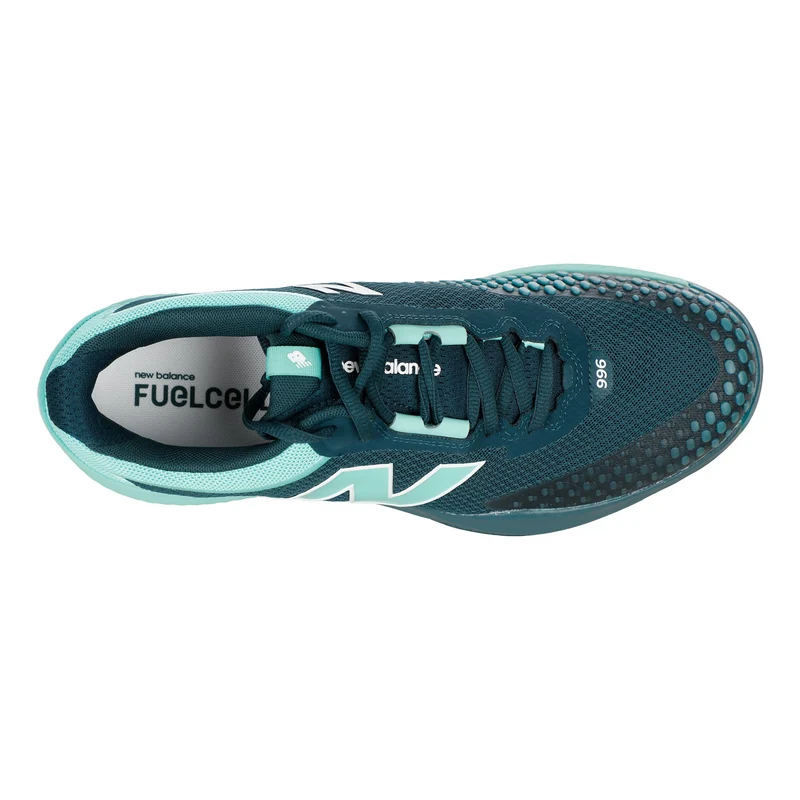FuelCell 996v6 Chaussure terre battue Hommes-bleu petrol, vert
