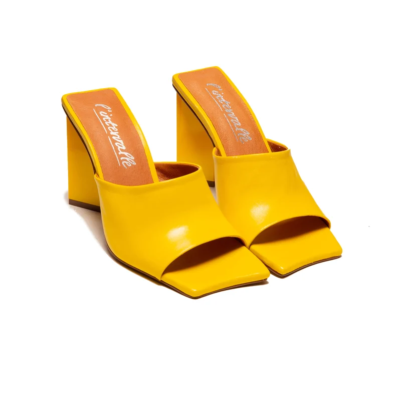 Matala Yellow Leather