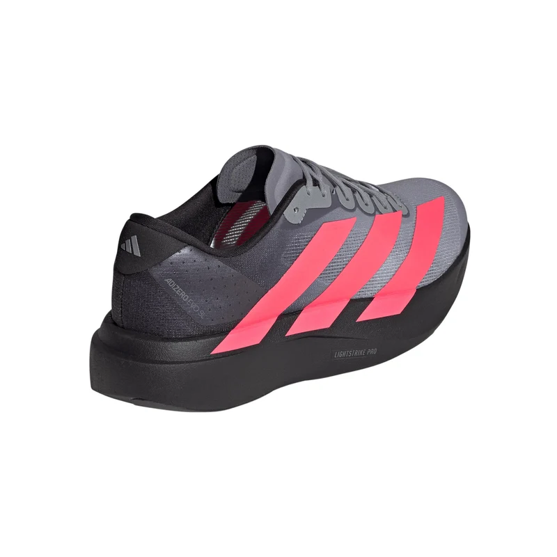 adizero Evo SL Chaussure de compétition Hommes - gris foncé, rouge