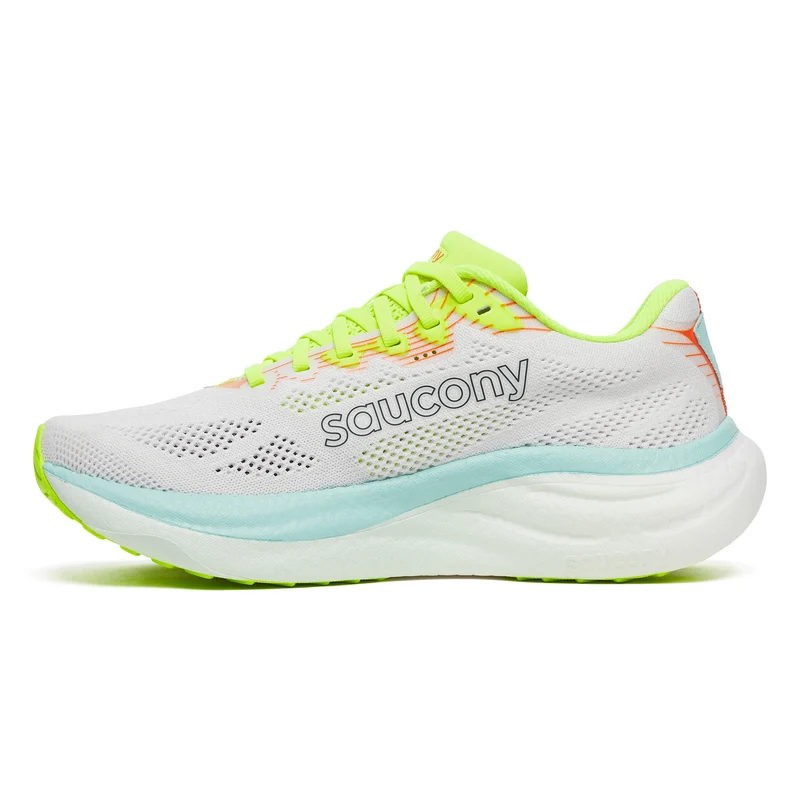 Ride 19 Chaussure de running sans stabilisateurs Femmes-blanc, turquoise