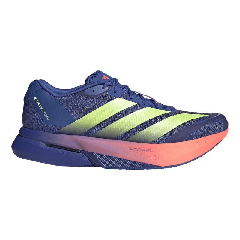 adizero Boston 13 Berlin Chaussure de compétition Hommes - bleu, jaune