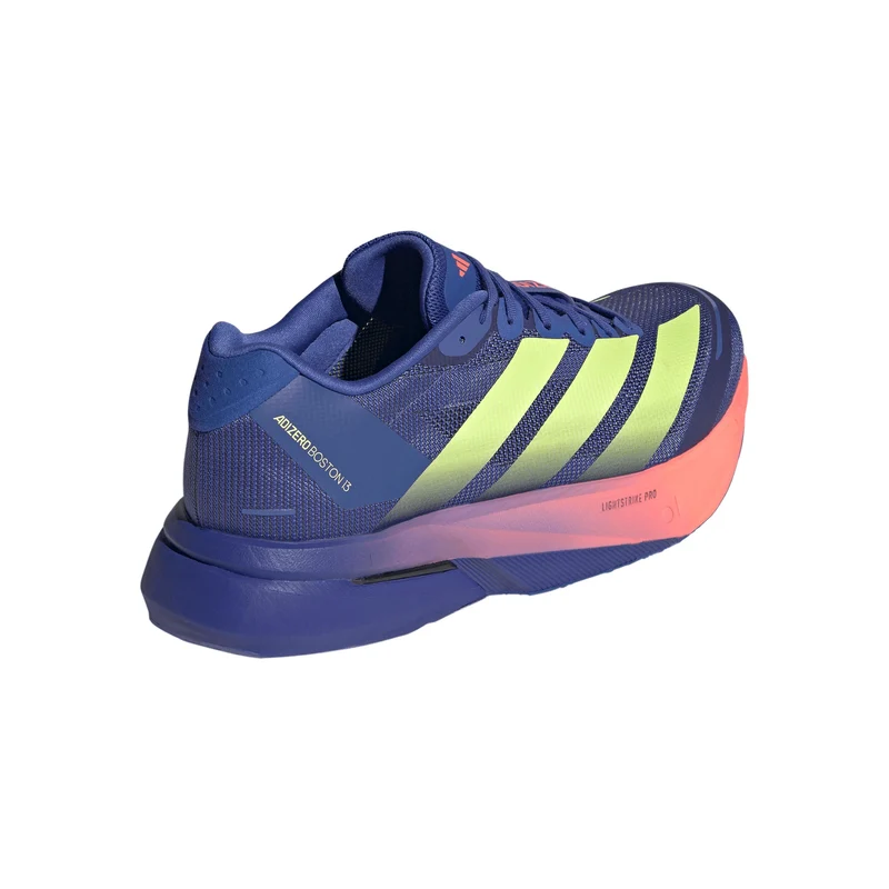 adizero Boston 13 Berlin Chaussure de compétition Hommes - bleu, jaune