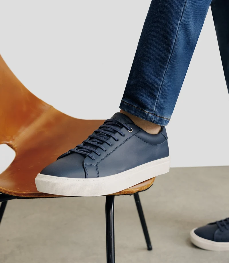 Chaussures baskets marine