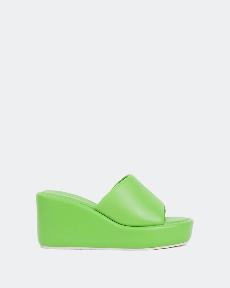 Dolores Green Leather