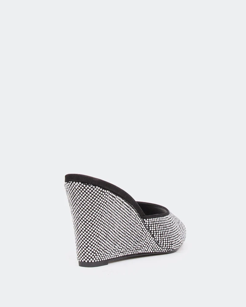 Crystal Black Suede
