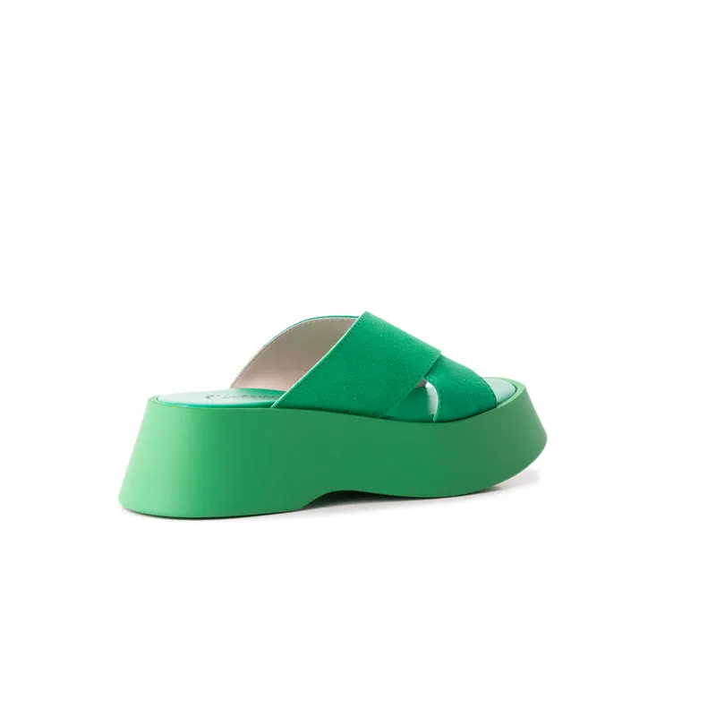 Hai Green Suede