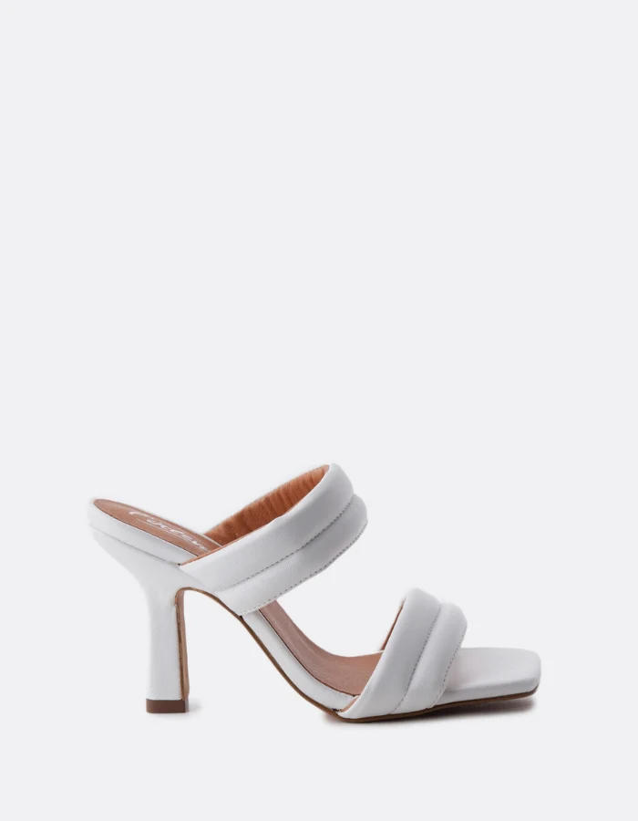 Guerra White Leather