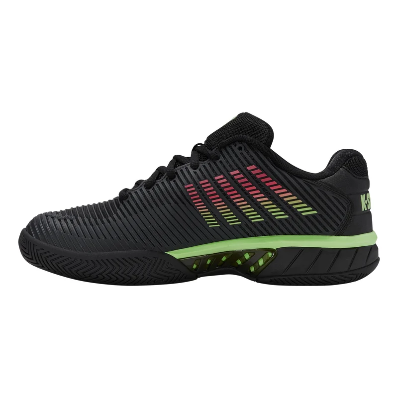 Hypercourt Express 2 Chaussures Toutes Surfaces Hommes-Noir,Vert Fluo