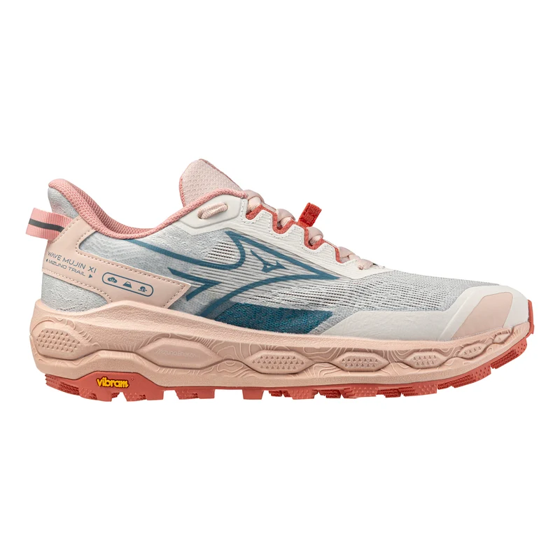 Wave Mujin 11 Chaussure trail Femmes - blanc, bleu