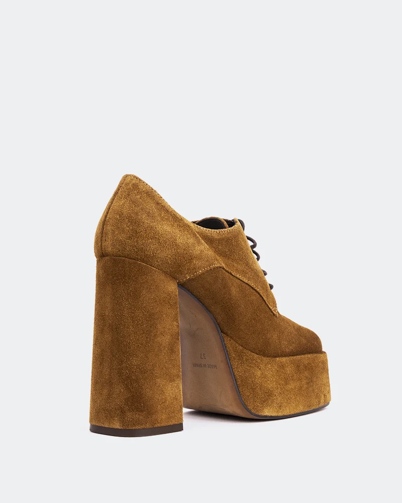 Ursuline Brown Suede