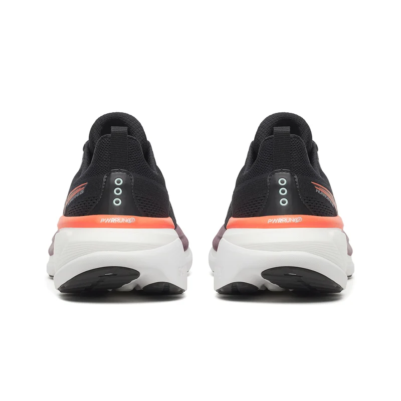 Hurricane 25 Chaussure de running avec stabilisateurs Hommes-noir, rouge vin
