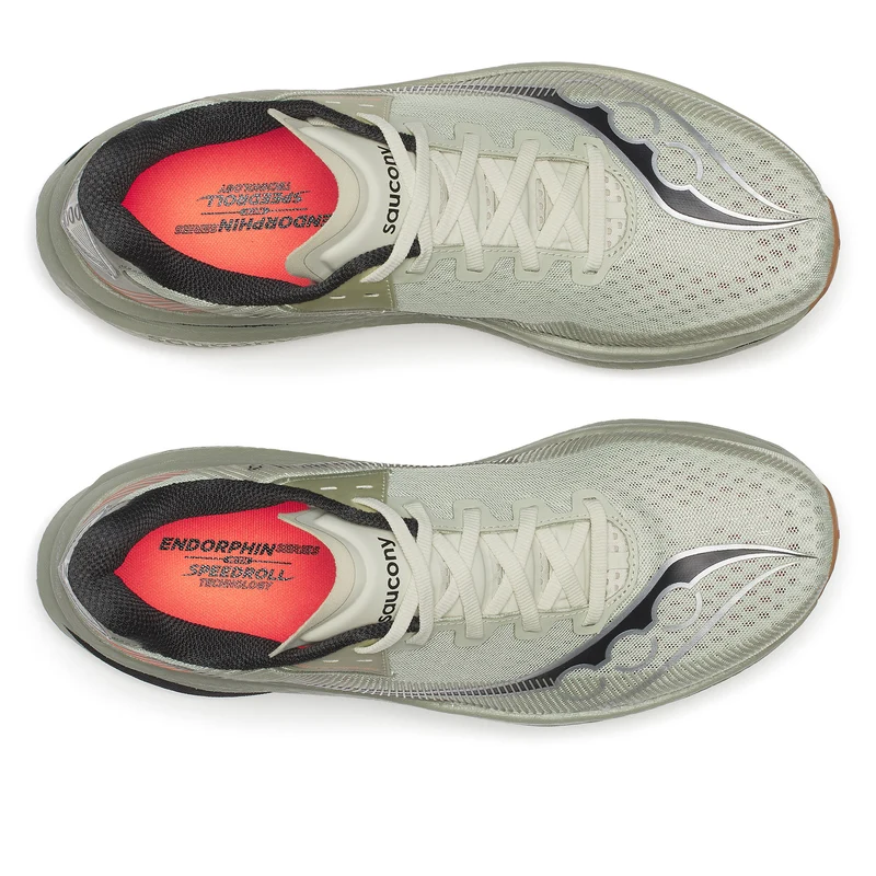 Endorphin Azura Chaussure de running sans stabilisateurs Hommes-vert olive, kaki
