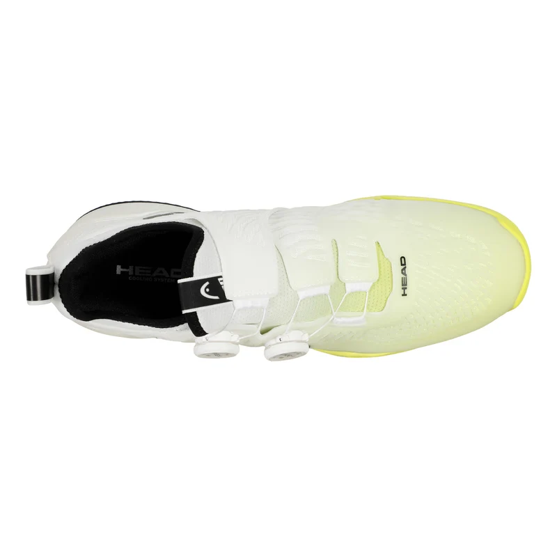 Endure Pro BOA Chaussure Terre Battue Hommes-Blanc,Jaune