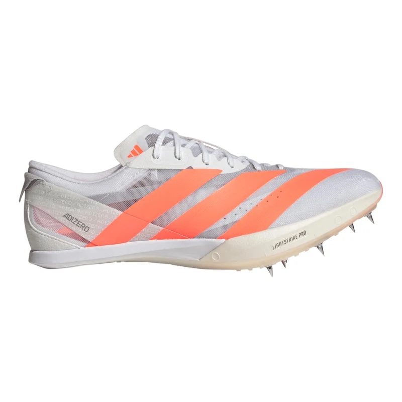 Adizero Finesse Spikes Unisex - blanc, rouge