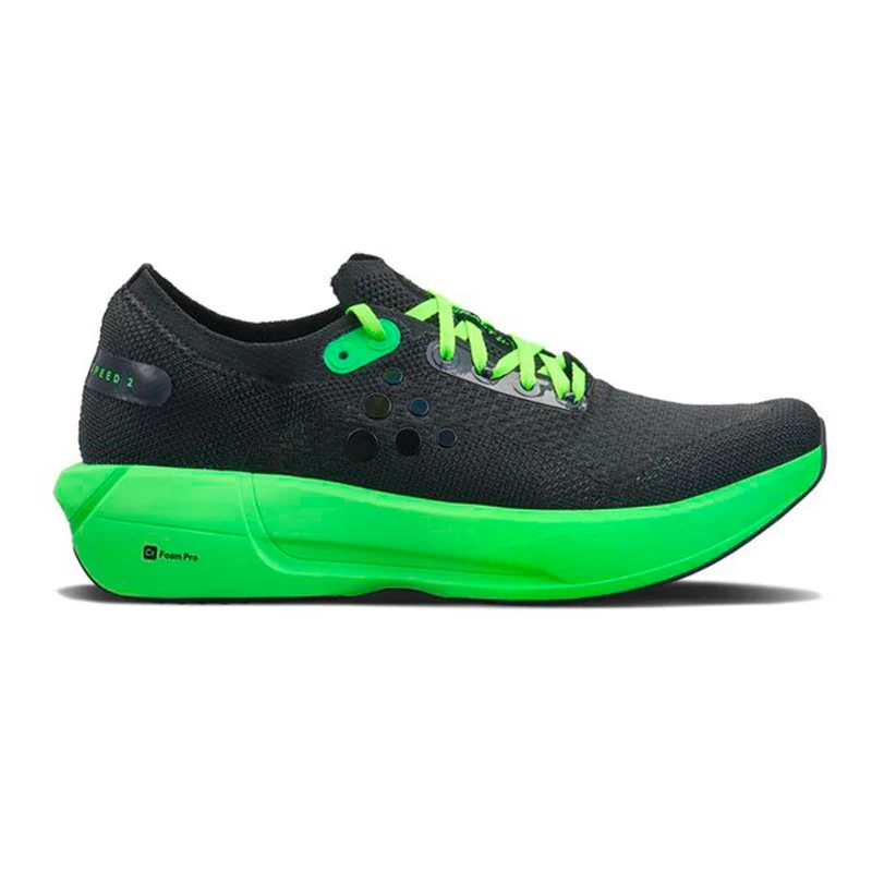 Nordlite Speed 2 Chaussure de compétition Hommes - noir, vert