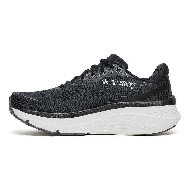 Guide 19 Chaussure de running avec stabilisateurs Hommes-noir, argent