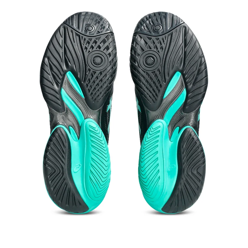 Court FF 3 Chaussures toutes surfaces Hommes - noir, turquoise