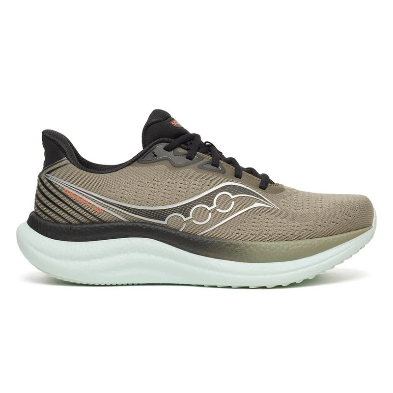 Triumph 23 Chaussure de running sans stabilisateurs Hommes-kaki, noir