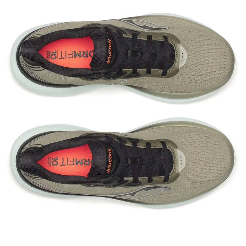 Triumph 23 Chaussure de running sans stabilisateurs Hommes-kaki, noir