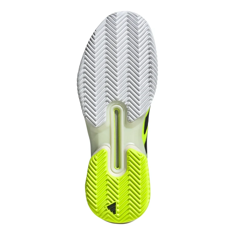 adizero Ubersonic 5 Chaussure terre battue Hommes - jaune lemon, noir