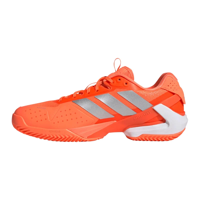 adizero Ubersonic 5 Chaussure terre battue Hommes - orange, argent