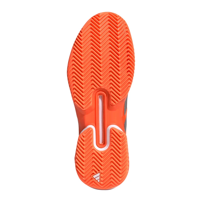 adizero Ubersonic 5 Chaussure terre battue Hommes - orange, argent