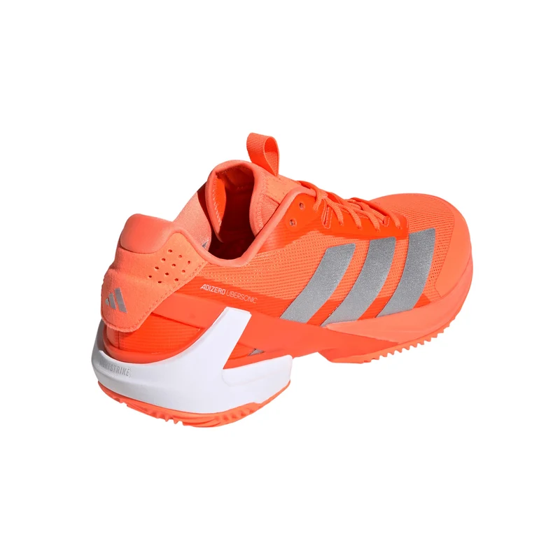 adizero Ubersonic 5 Chaussure terre battue Hommes - orange, argent