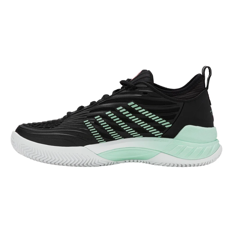 Hypercourt Supreme 2 Chaussure terre battue Femmes - noir, menthe