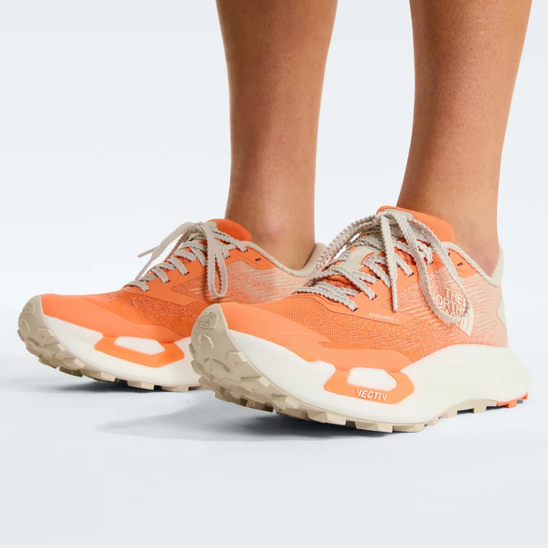 Vectiv Enduris 4 Chaussure trail Femmes - orange, blanc