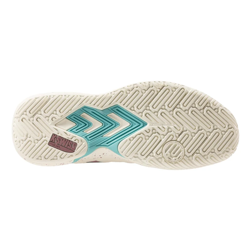 Tura Team Chaussures padel Femmes - blanc, bleu clair