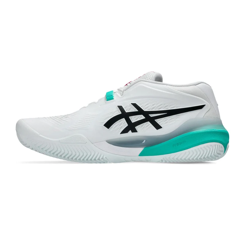 Gel-Resolution X Chaussure terre battue Hommes - blanc, rose