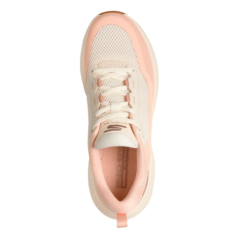 Go Run Supersonic Max Chaussure de running sans stabilisateurs - crème, rosé
