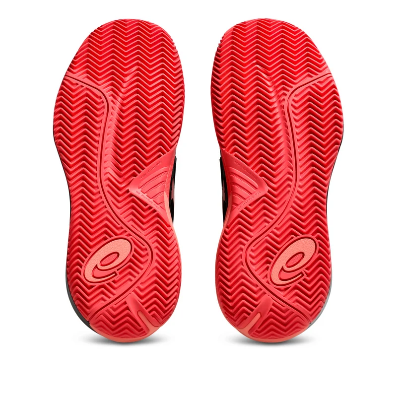 Gel-Resolution X Chaussure terre battue Femmes - noir, pink fluo