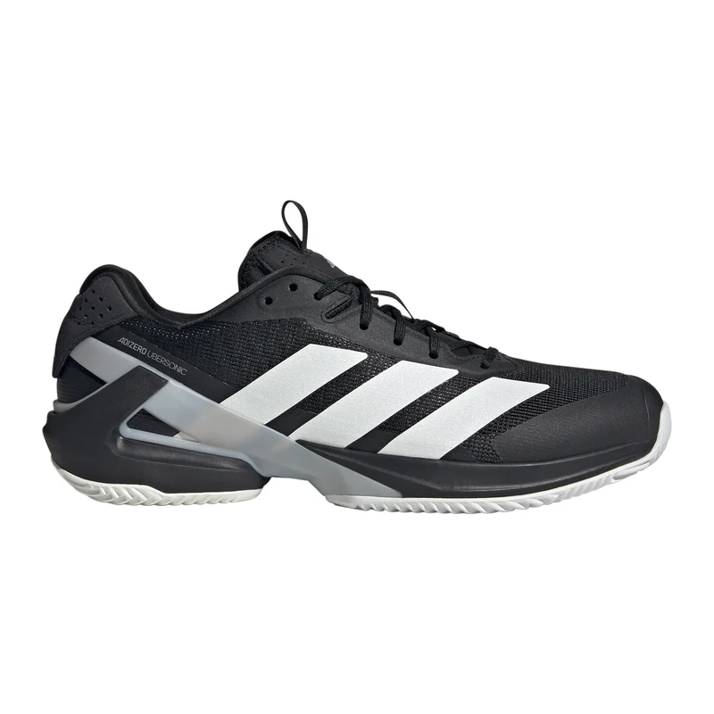 adizero Ubersonic 5 Chaussure terre battue Hommes - noir, argent