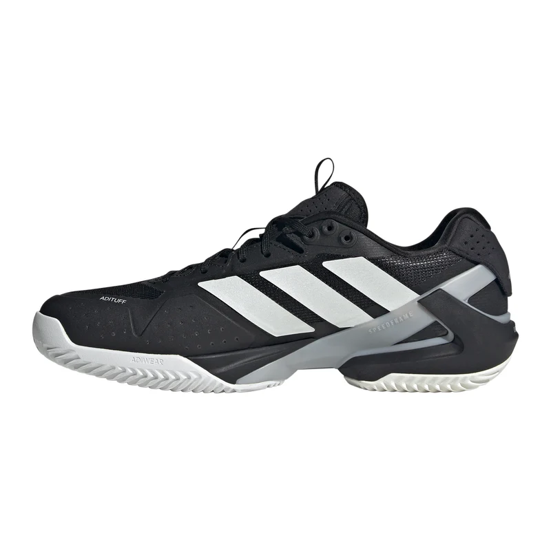 adizero Ubersonic 5 Chaussure terre battue Hommes - noir, argent