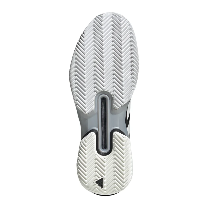 adizero Ubersonic 5 Chaussure terre battue Hommes - noir, argent
